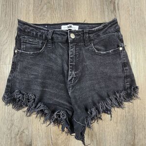 I&M Black Label High Rise Denim Shorts Size L